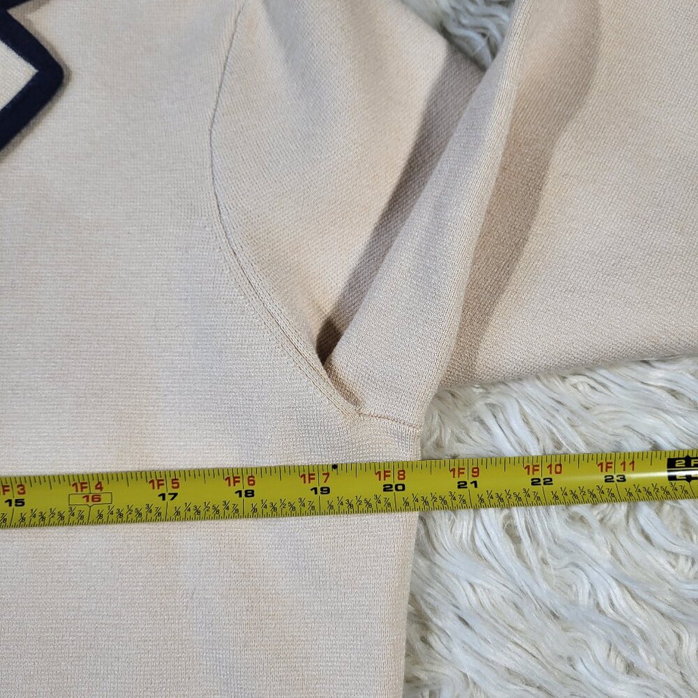 J.Crew Contrast-trim Waisted Sweater-blazer For Womens Large - Picture 11 of 12